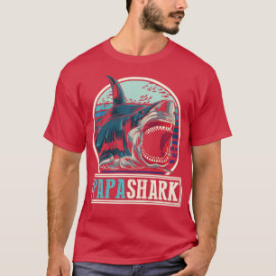 Beängstigender Tierwal Familie Vater Vathers Day G T-Shirt