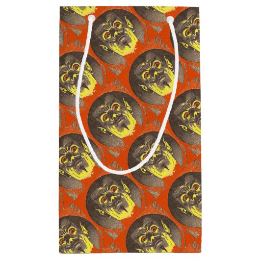 beängstigender Typ Kleine Geschenktüte (Rückseite)