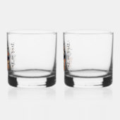 Beängstigender und Niedlicher Trick oder Treff Hal Whiskyglas (Links)