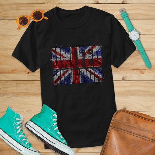 Beängstigender Unionbube Vintager britischer Preis T-Shirt