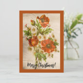 Beängstigender Vintager Viktorianischer Botanische Karte (Stehend Vorderseite)