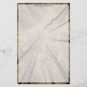 Beängstigender Wald Briefpapier