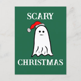 Beängstigender Weihnachtsgast Postkarte