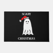Beängstigender Weihnachtsgeister mit Weihnachtsman Fußmatte (Vorderseite)