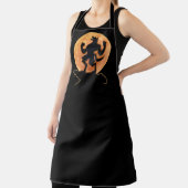 Beängstigender Werewolf Howling Trick oder Treat H Schürze (InSitu)