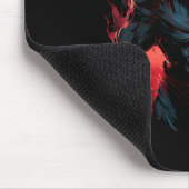 Beängstigender Werwolf Full Moon Halloween Kostüm  Mousepad (Ecke)