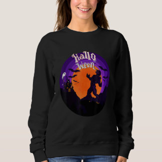 Beängstigender Werwolf-Halbjahr 2022 Sweatshirt