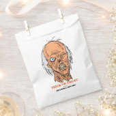 Beängstigender Zombie-Trick oder Treat Halloween Geschenktütchen (Ausgeschnitten)