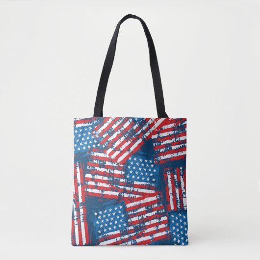 Beängstigendes amerikanisches Muster Tasche (Vorderseite)