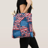 Beängstigendes amerikanisches Muster Tasche (Von Nahem)