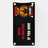 Beängstigendes, anpassbares Halloween-Banner Banner (Vertikal)