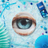 Beängstigendes Auge / Halloween blaues Auge / spoo Pappteller (Party)