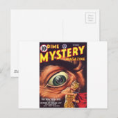 Beängstigendes Auge Postkarte (Vorne/Hinten)