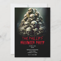 Beängstigendes Bild des Halloween-Party "Schreie S