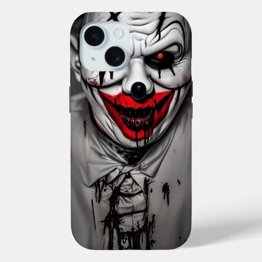 Beängstigendes Böse lächelt Clown Case-Mate iPhone Hülle (Rückseite)