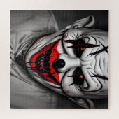 Beängstigendes Böse lächelt Clown Puzzle (Horizontal)