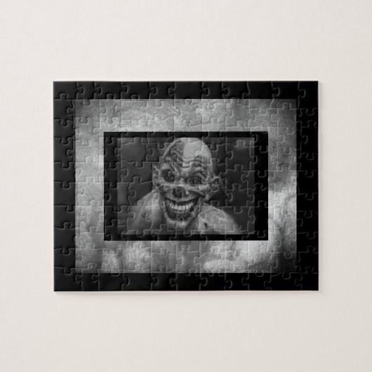Beängstigendes Clownpuzzle Puzzle (Horizontal)