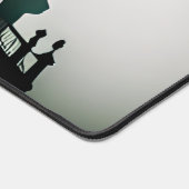 Beängstigendes dunkles Spuk Herrenhaus Schreibtischunterlage (Ecke)