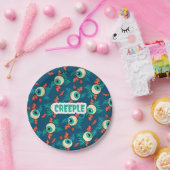 Beängstigendes Eyes Halloween Pappteller (Party)