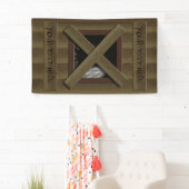 Beängstigendes Fake-Broken-Fenster mit Ghost-Text Banner (Insitu)