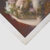 Beängstigendes Foto der Viktorianischen Dame Seidenpapier (Ausschnitt)