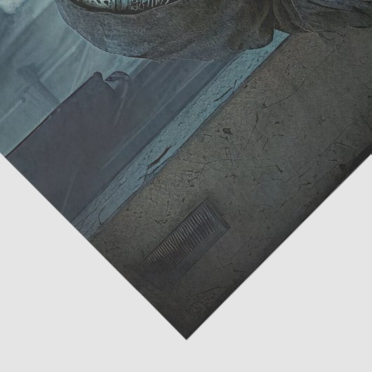 Beängstigendes Ghoul - Beaked Creature Seidenpapier (Detail)