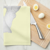 Beängstigendes grauenhaftes Monster mit knarrer Ha Geschirrtuch (Viertel Falte)