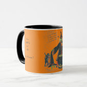 Beängstigendes Halloween Cat Frosch Kettle Brew De Tasse (Vorderseite Links)