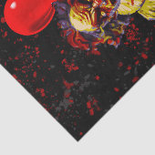 Beängstigendes Halloween Clowncostume-Party Seidenpapier (Ausschnitt)