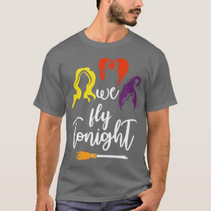 Beängstigendes Halloween, das wir heute Abend flie T-Shirt