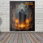 Beängstigendes Halloween-Geisterhang Wandteppich