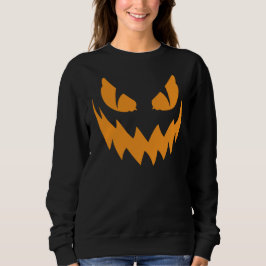 Beängstigendes Halloween-Gesicht Sweatshirt