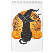 Beängstigendes Halloween-Halloween-Katzenkostüm, H Kalender (Titelbild)