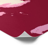 Beängstigendes Halloween-Haus Poster (Ecke)