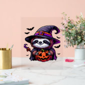 Beängstigendes Halloween-Hexenhut-Kostüm-Spooky-Me Acrylschild (Hochzeit)