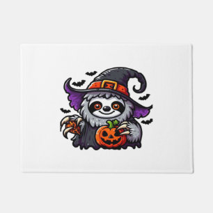 Beängstigendes Halloween-Hexenhut-Kostüm-Spooky-Me Fußmatte