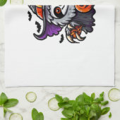 Beängstigendes Halloween-Hexenhut-Kostüm-Spooky-Me Geschirrtuch (Gefaltet)