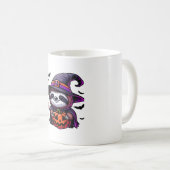 Beängstigendes Halloween-Hexenhut-Kostüm-Spooky-Me Kaffeetasse (VorderseiteRechts)