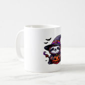 Beängstigendes Halloween-Hexenhut-Kostüm-Spooky-Me Kaffeetasse (Vorderseite Links)