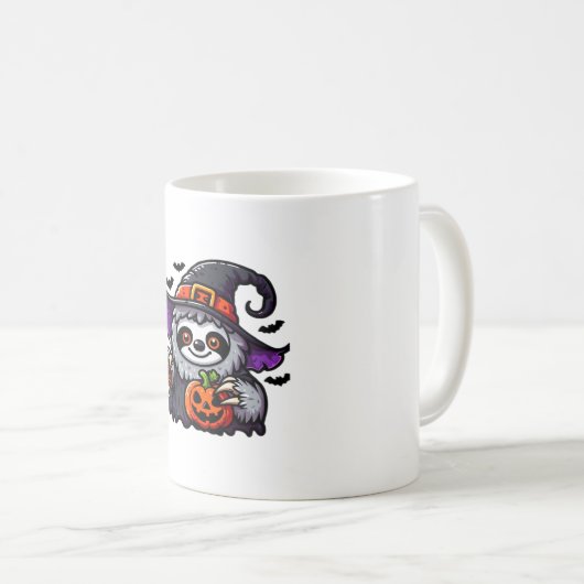 Beängstigendes Halloween-Hexenhut-Kostüm-Spooky-Me Kaffeetasse (VorderseiteRechts)