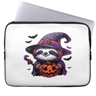 Beängstigendes Halloween-Hexenhut-Kostüm-Spooky-Me Laptopschutzhülle