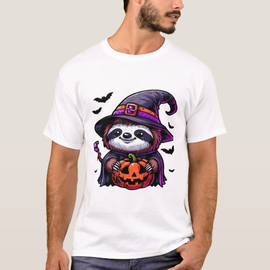 Beängstigendes Halloween-Hexenhut-Kostüm-Spooky-Me T-Shirt (Vorderseite)