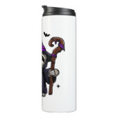 Beängstigendes Halloween-Hexenhut-Kostüm-Spooky-Me Thermosbecher (Nach rechts gedreht)