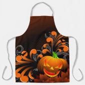 Beängstigendes Halloween Jack-o'-Laterne Schürze (Vorderseite)