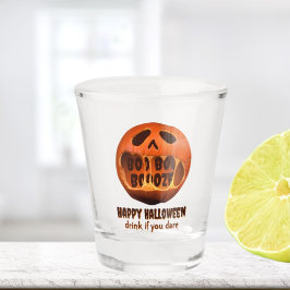 Beängstigendes Halloween-Jack Party Schnapsglas