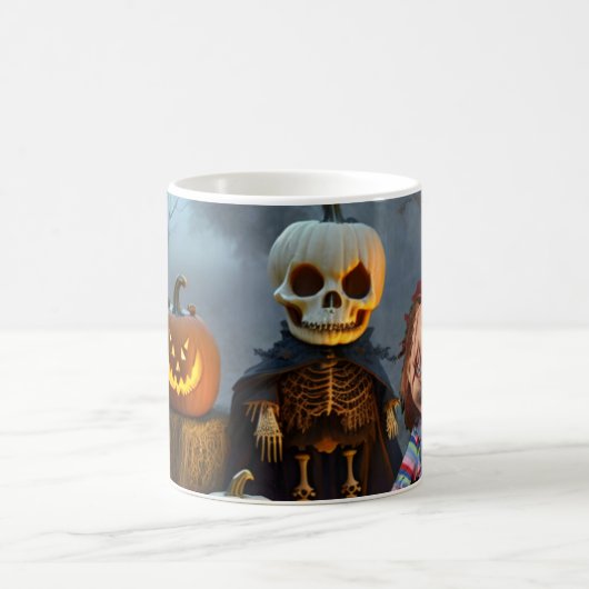 Beängstigendes Halloween. Kaffeetasse (Mittel)
