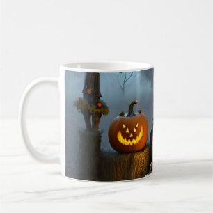 Beängstigendes Halloween. Kaffeetasse