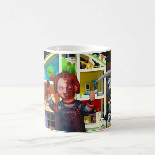 Beängstigendes Halloween. Kaffeetasse (Mittel)