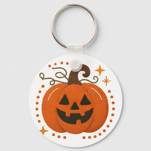 Beängstigendes Halloween-Kissen - Spuk Design mit  Schlüsselanhänger (Vorderseite)