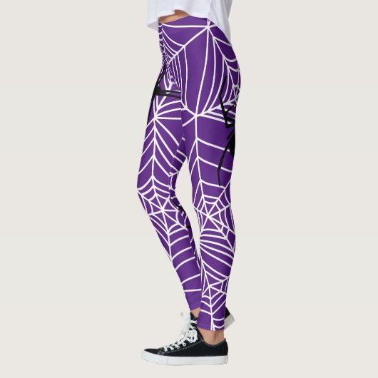 Beängstigendes Halloween-Kostüm-Black-Widow-Spinne Leggings (Links)